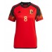 Günstige Belgien Youri Tielemans #8 Heim Fussballtrikot Damen WM 2022 Kurzarm